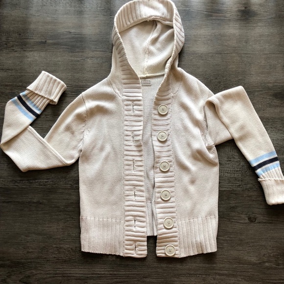 Arizona Jean Company Sweaters - Arizona Cream Hooded Cardigan Arizona Jean Company Sweaters - Arizona Cream Hooded Cardigan